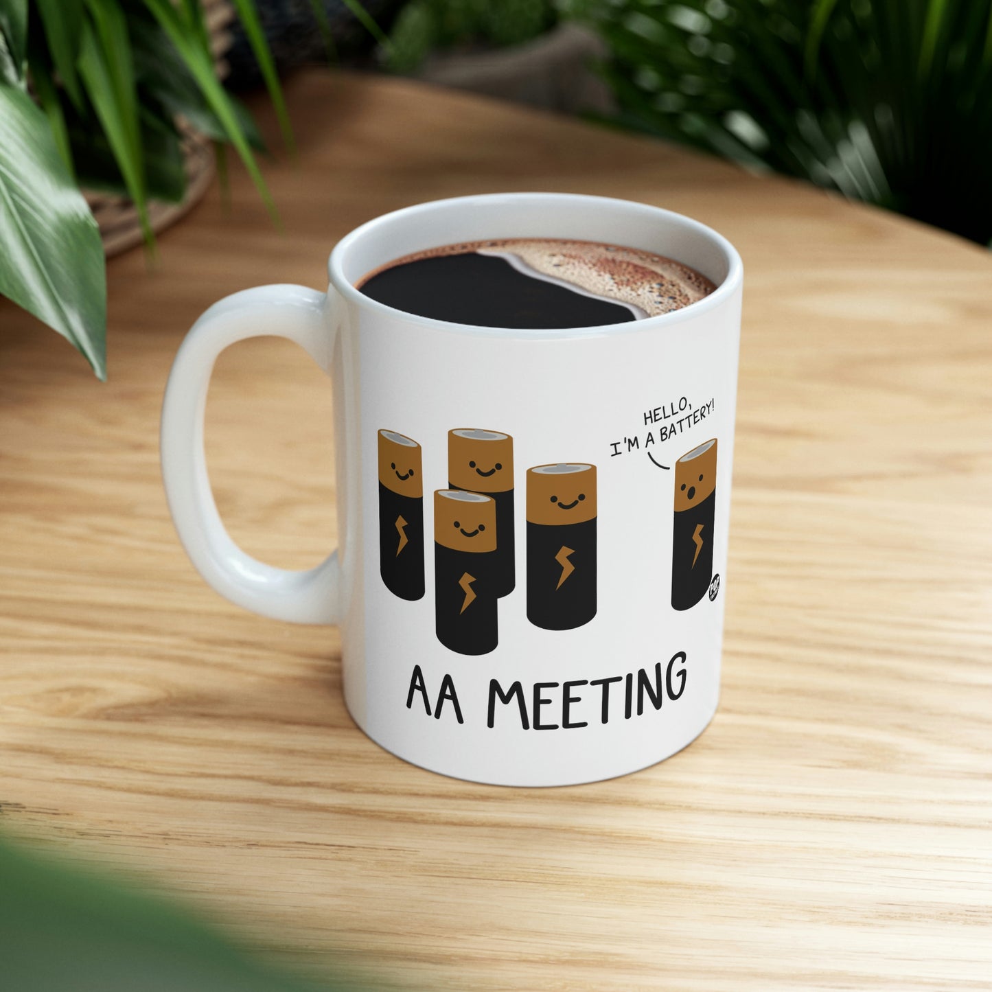 AA MEETING COFFEE MUG