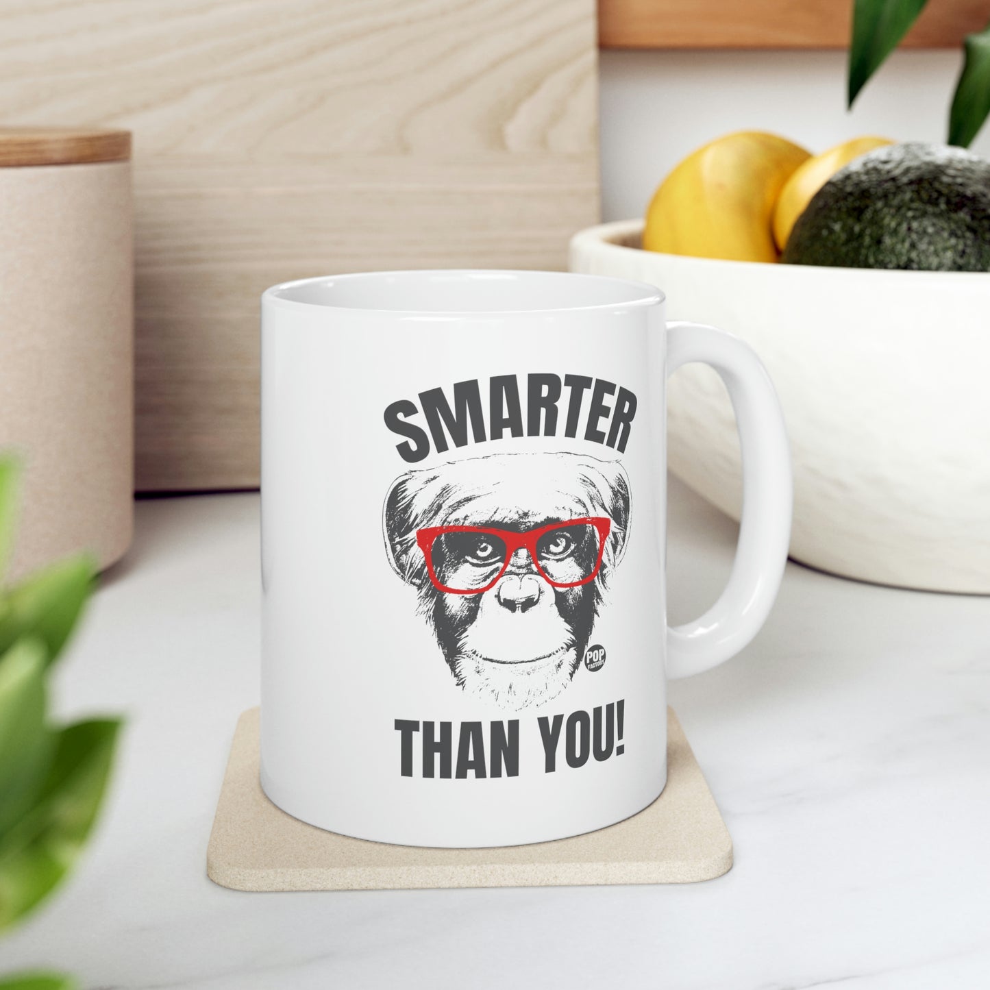 Smarter Than You Monkey Mug