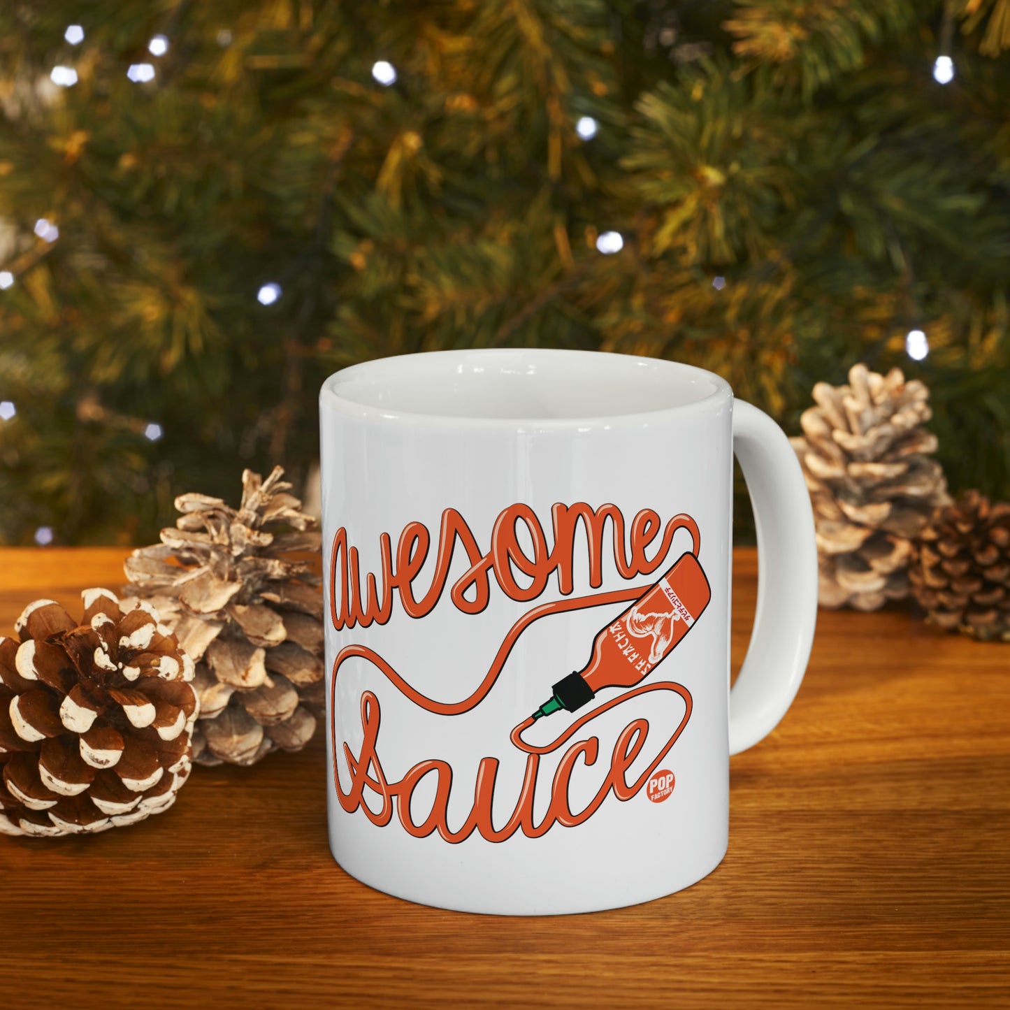 AWESOME SAUCE COFFEE MUG