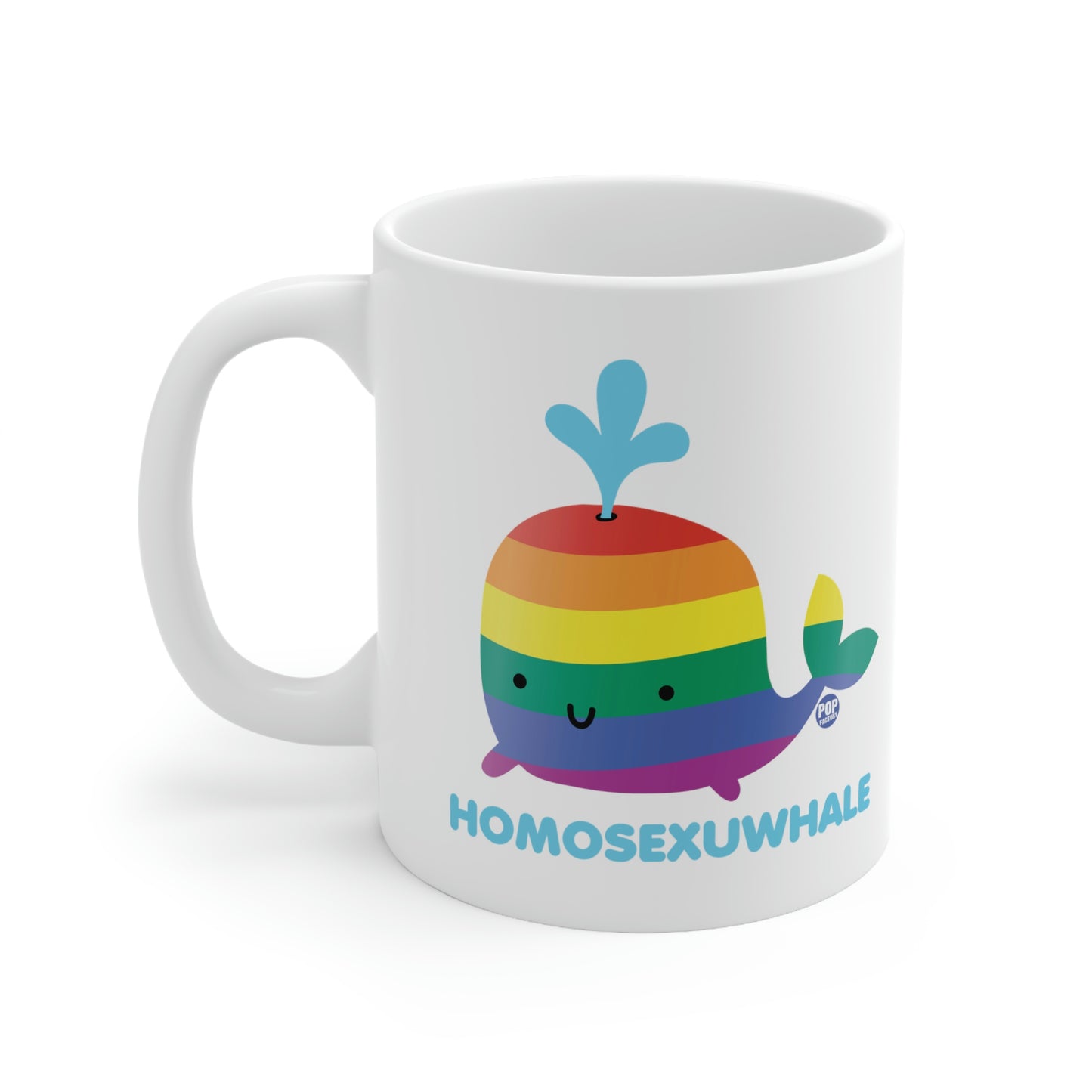 HOMOSEXUWHALE COFFEE MUG