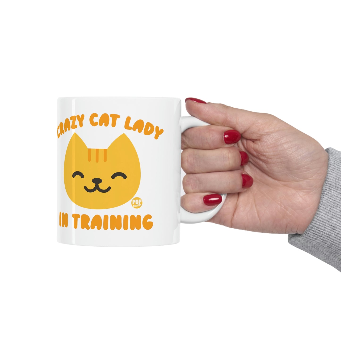 CRAZY CAT LADYIN TRAINING COFFEE MUG