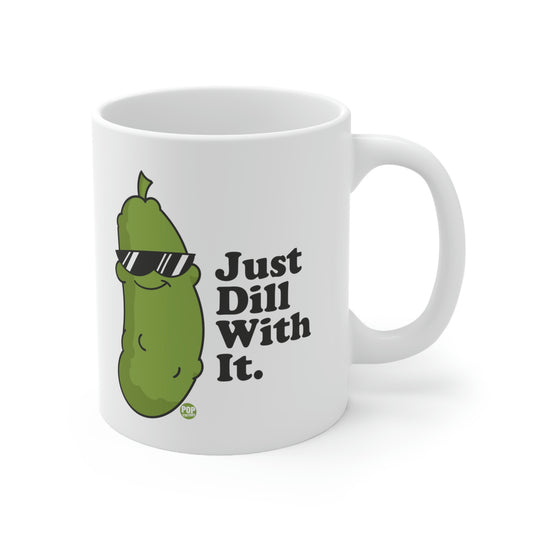 GREEN DILL PICKLE WITH STRIPED BLACK SUNGLASSES