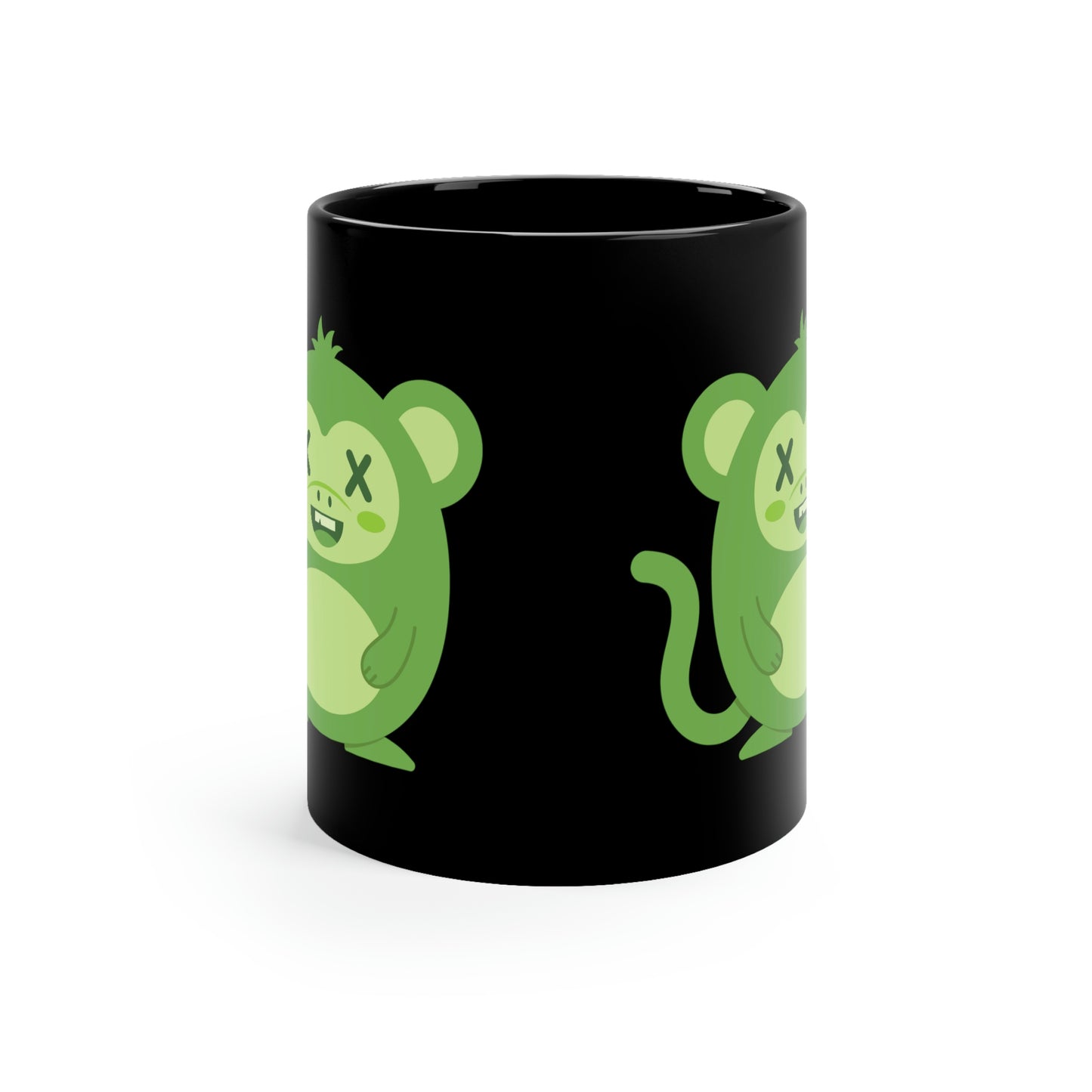 DEADIMALS MONKEY COFFEE MUG - Halloween Edition