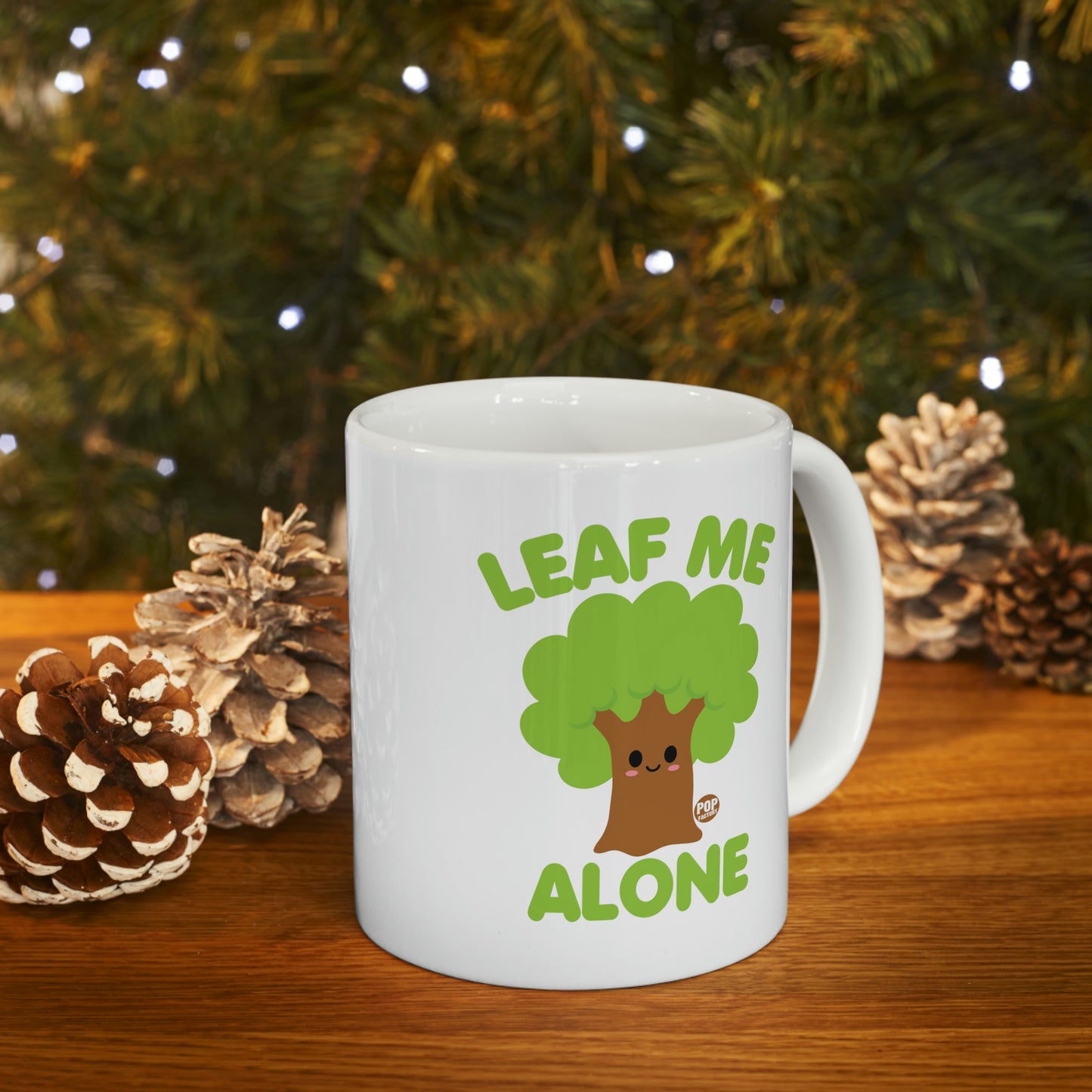 Leaf Me Alone Tree Coffee Mug