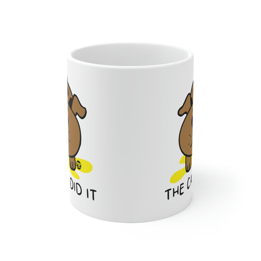 The Cat Did It Mug – Funny “The Cat Did It” Coffee Cup by Pop Factory® | Cat Lovers Gift